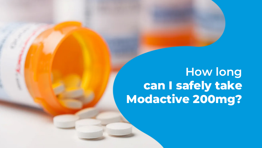 Discover safe usage guidelines for Modactive 200mg